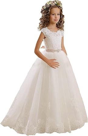 white princess dress for girl