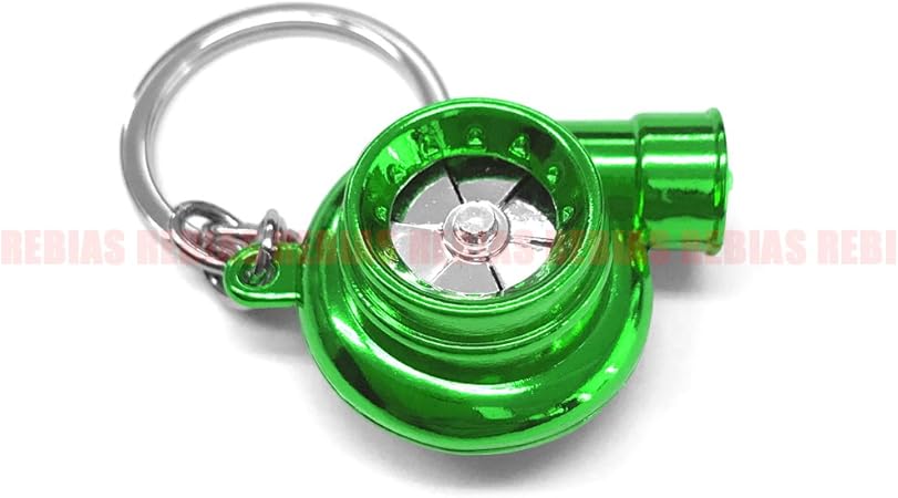 Amazon Rebias タービンキーホルダー サウンド ターボ音 キーチェーン ブースト 吸気音 派手 車 ドリ車 Ns Turb Key Gr キーケース キーホルダー 車 バイク