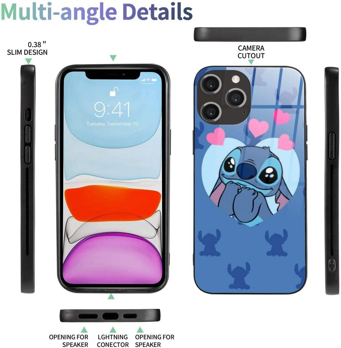 Amazon スティッチの壁紙が可愛いです Iphone 12 ケース Iphone 12 Pro ケース Iphone 12 Mini ケース Iphone 12 Pro Max ケース Tpu 全面保護 薄型軽量 耐衝撃 おしゃれ かわいい 人気 高級感 家電 カメラ オンライン通販