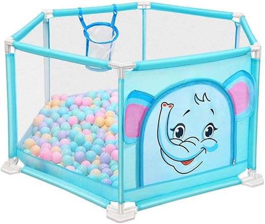 Baby Zaun Baby Laufstall Indoor Outdoor Spielraum Tragbarer Vielseitiger Spielraum Kinderzimmer Dekor Fur Kinder Von 3 Bis 36 Monaten Size Amazon De Kuche Haushalt