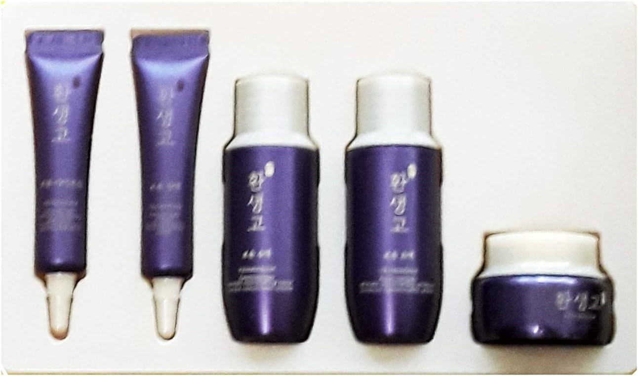 The Face Shop Yehwadam Hwansaenggo Miniature Skincare 5 Item Kit Premium Skincare Formula