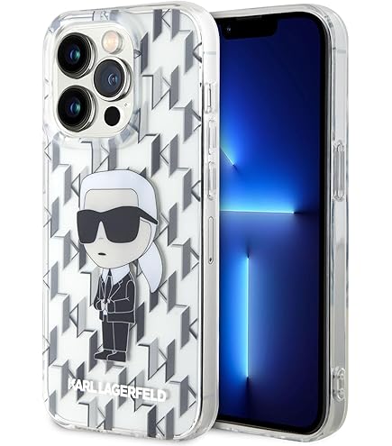 CG MOBILE Karl Lagerfeld - Funda Para IPhone 14 Pro Max, Funda De Silicona Líquida Con Cuerpo Karl & Choupette Compatible Con MagSafe Anti-arañazos De Carga Inalámbrica Para IPhone 14 Pro