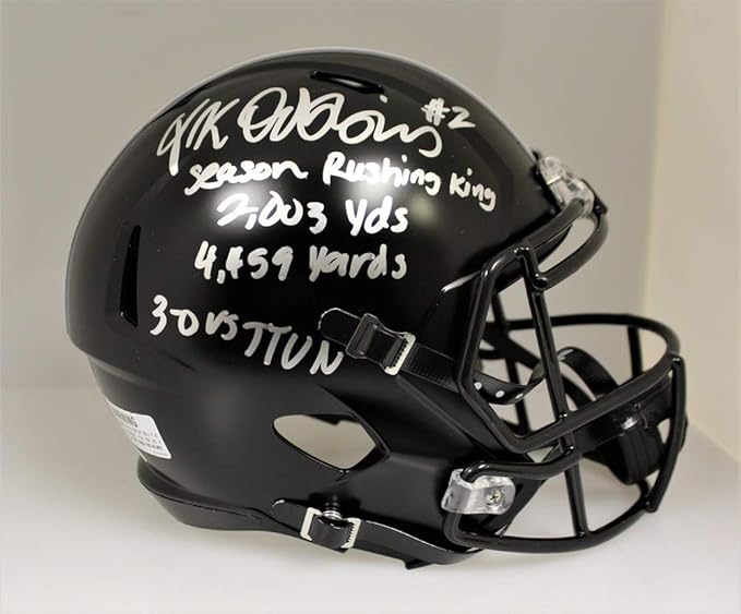 JK Dobbins Ohio State Buckeyes 'Rushing King' Autographed