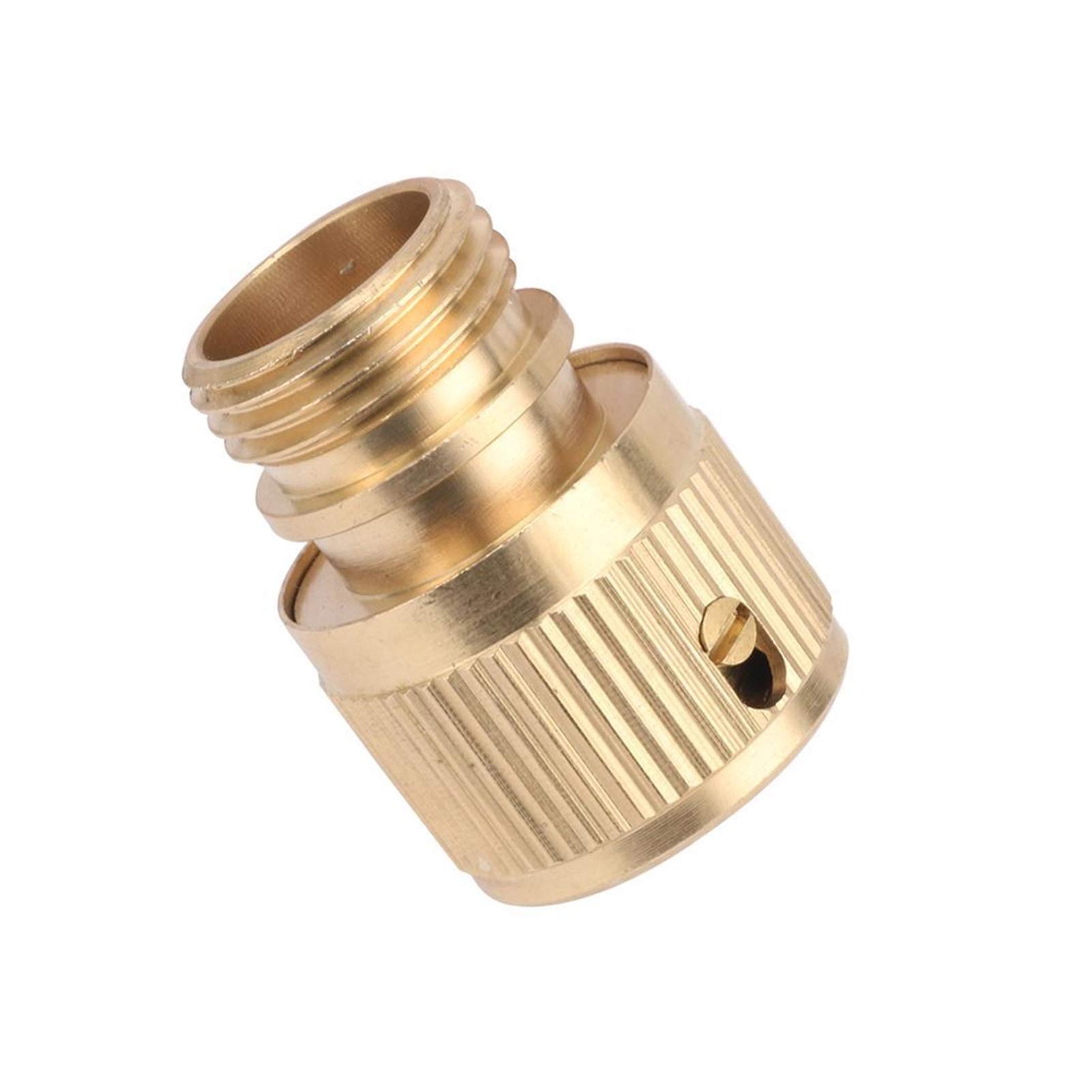 Zxxin-pipe fittings 1/2" Brass Male Thread Quick Connector, Pipe Hoses Connection Fitting,Car Wash Pipe Quick Connect Joint