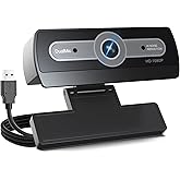 XOCLON 1080p Webcam with Microphone, USB for PC Laptop Desktop Computer, Streaming Camera, Plug & Play, for Meeting/Online Video Calls