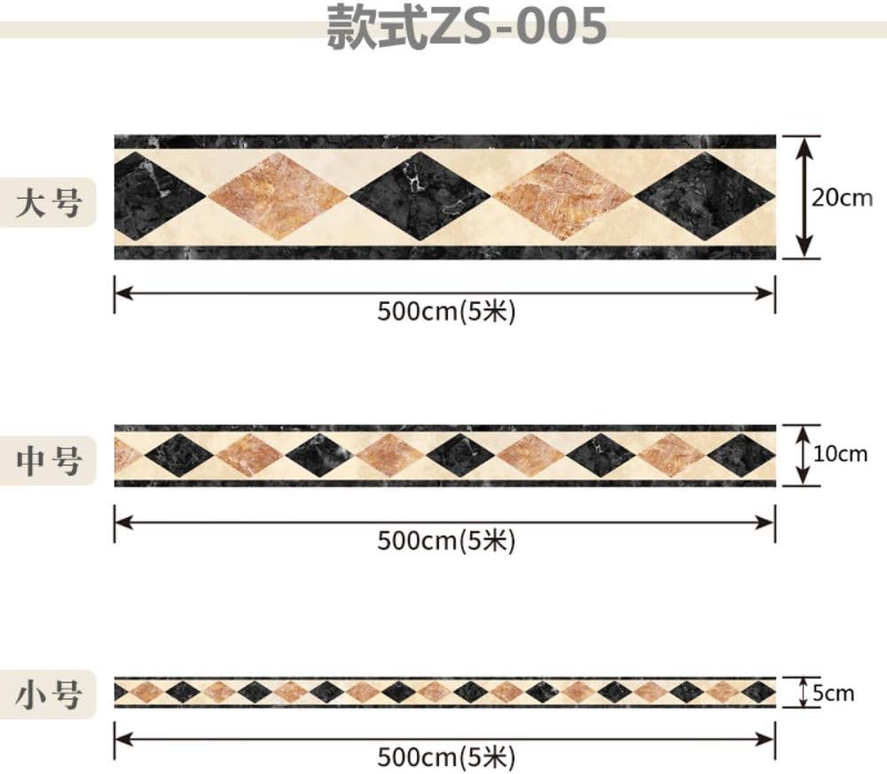 Pegatinas Sala de Estar línea de guía de Las baldosas del Piso Etiqueta