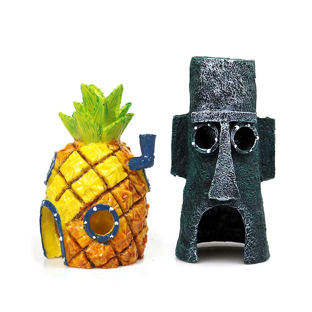 Squidward House Fish Tank