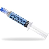 50% Diamond Paste Polishing Compound, Water/Oil Soluble, 80,000 Grit, 5 G | Lapping and Light Scratch Remover for Watch Crystals Glass Camera Lenses Carbide Ceramics Gemstones Metal Jewelry Resin Etc.
