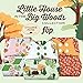 Flip: One-Size Snap Closure Diaper Cover - Little House in The Big Woods Collection (Prairie Flowers)