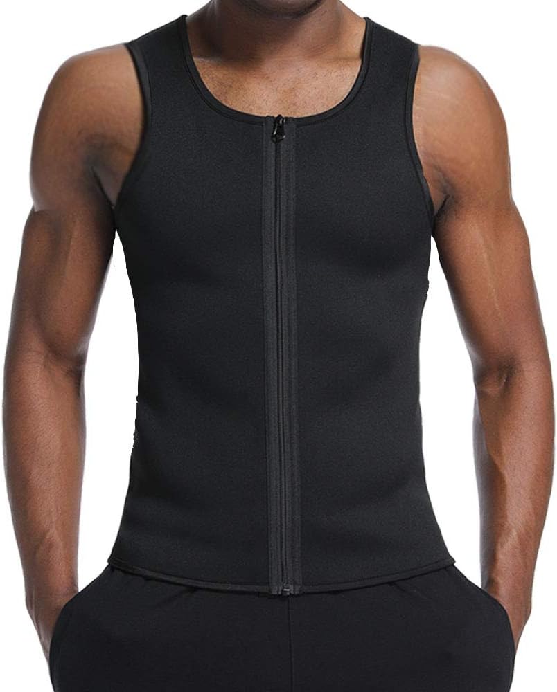 HOPLYNN Men Sauna Vest for Weightloss, Neoprene Waist