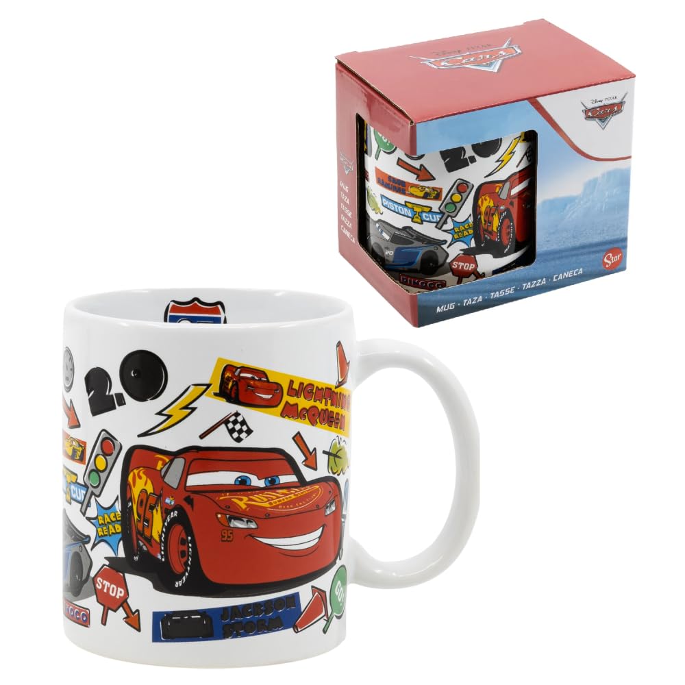 Disney Cars Ceramic Mug Model Mug 11oz Kids Breakfast Mug
