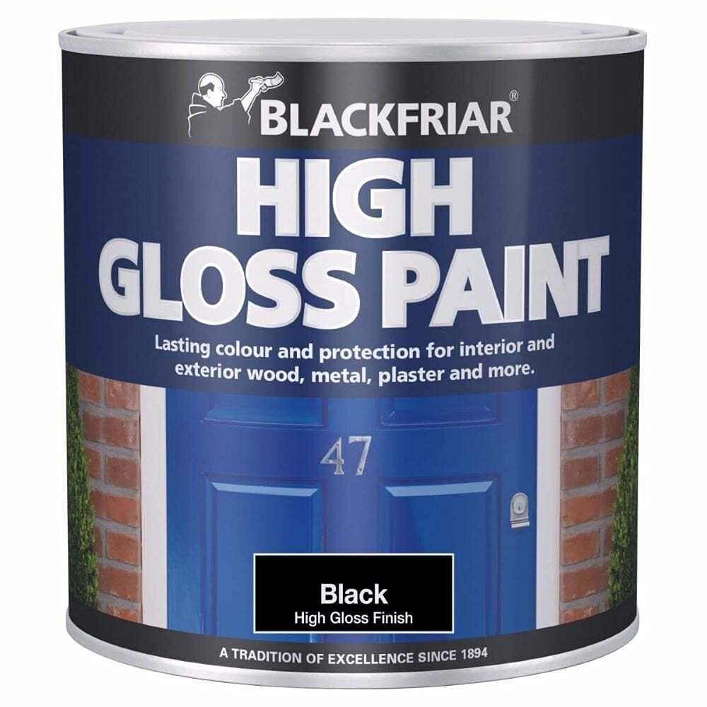 High Gloss Paint 500ml Black