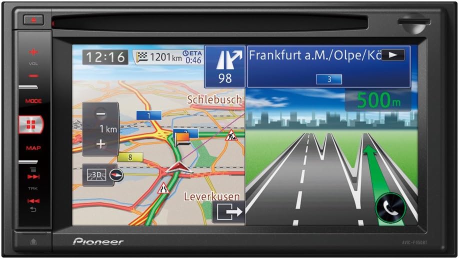 Pioneer AVIC-F950BT 6.1 inch Touchscreen Car CD/DVD/GPS Navigation ...