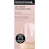 Sensationail Ballet All Day, Nude Pink, Gel Color Nail Polish | Experience professional chip-free manicures at home with a smooth, high-gloss shine that stays vibrant for weeks.
