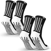 Lux Dual Grip Soccer Socks for Men &amp; Women - DualGrip Engineered for Performance &amp; Comfort - Anti-Slip Grip Socks for Soccer