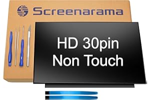 SCREENARAMA New Screen Replacement for Dynabook Satellite Pro C50-H15120 (Matte) 30pin HD 1366x768 LCD LED Display with Tools