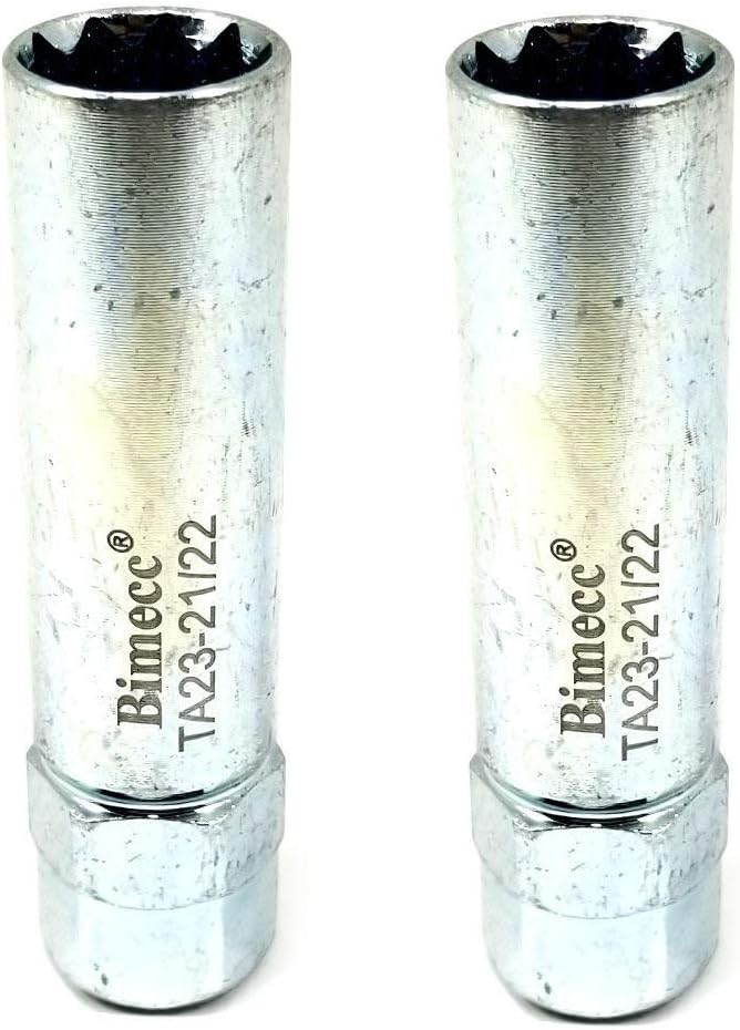 BIMECC (2Pack TA2321/22 10Spline Lug Nut Tool Keys