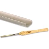 Hurricane Turning Tools, HTT-112, Standard Series, 1/2" Spindle Gouge (1/2" Flute) for Woodturning