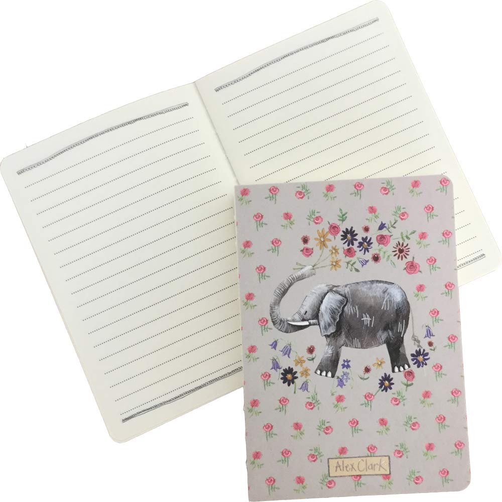 ALEX CLARK Elephant Naked Spine Notebook