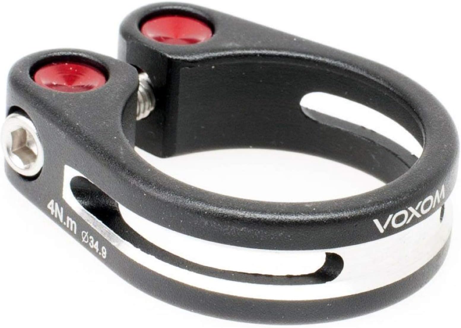 Voxom Sak4 31.8 mm, for carbon frame seat clamp, black, 31.8.