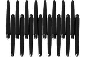 DTTRA 50PCS Plastic Dart Shafts Darts Accessories Stems Plastic Pole Rod with Standard 2BA Screw Thread