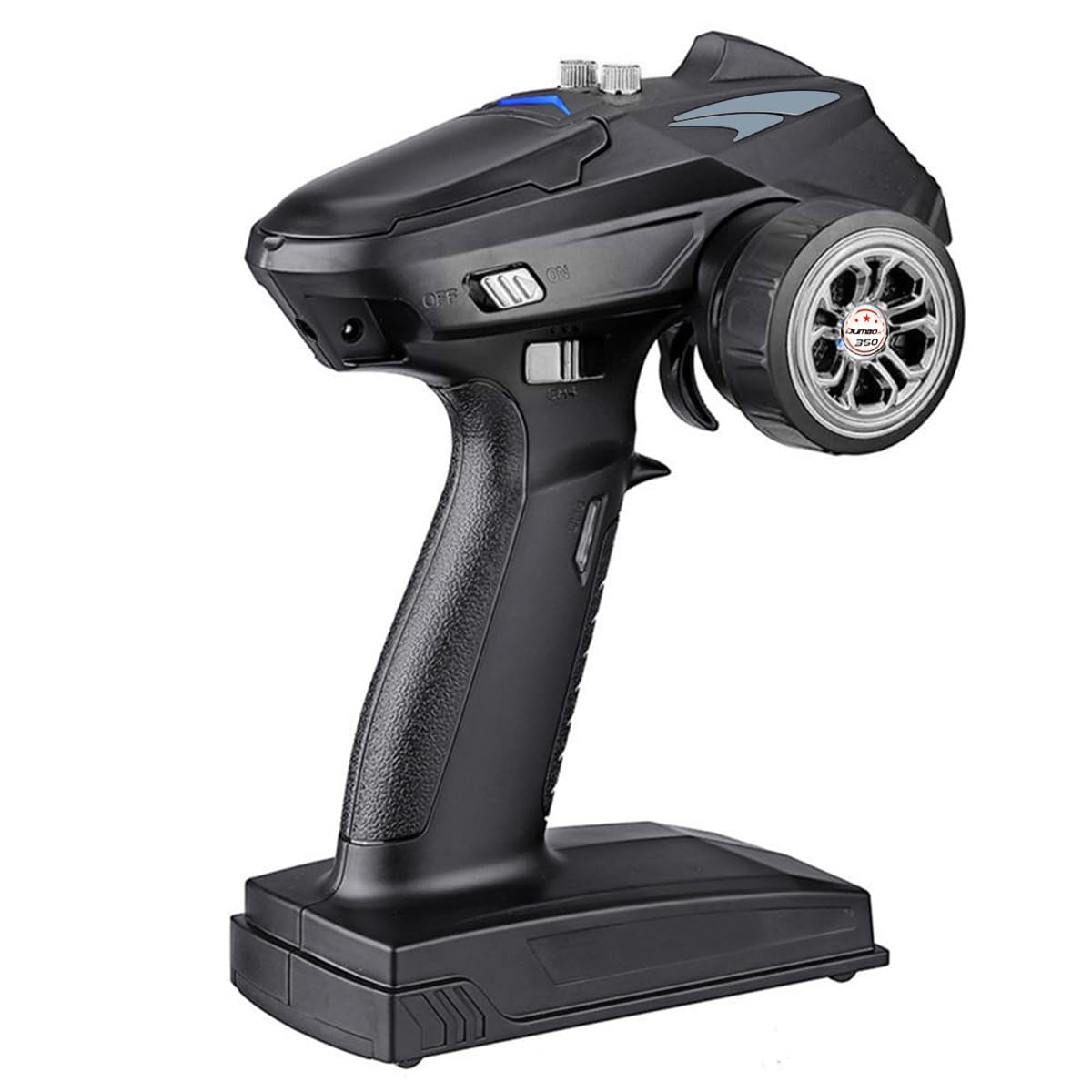 VOANZO 2.4GHz 6CH RC Transmitter And Receiver Built-In RC Gyro for 1/10 RC Car RC Truck RC Boat Drift RC Car RC Rock Crawler