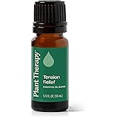 Plant Therapy Tension Relief Essential Oil Blend 10 mL (1/3 oz) 100% Pure, Undiluted, Headache Relief