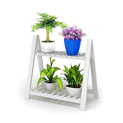 Amazon Com Racks Inc Solid Wood Flower Stand Modern Simple 3