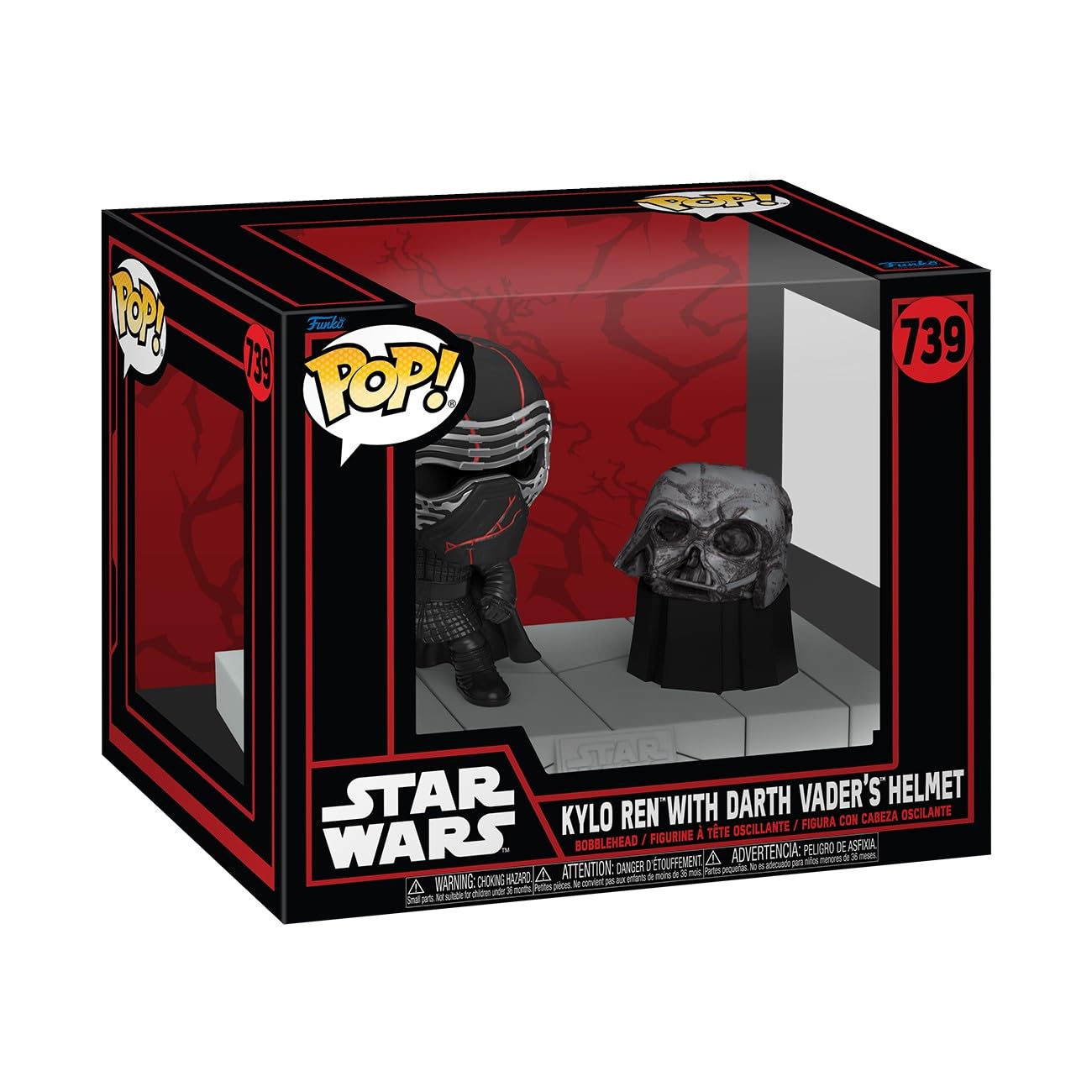 Funko Pop! Deluxe: SW Darkside - Kylo Ren - Star Wars - Collectable Vinyl Figure - Gift Idea - Official Merchandise - Toys for Kids & Adults - Movies Fans - Model Figure for Collectors and Display