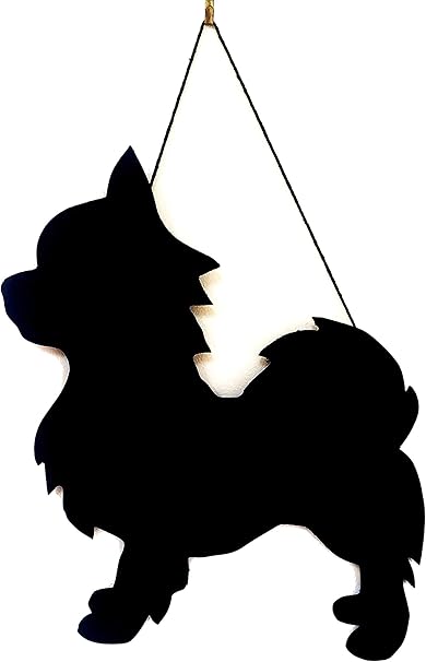 Chihuahua Poil Long Cadeau Unique Faite à La Main En