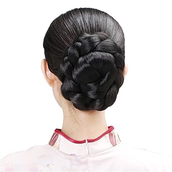 Amazon Com Bestlee Synthetic Hair Clip In Braid Bun Hair