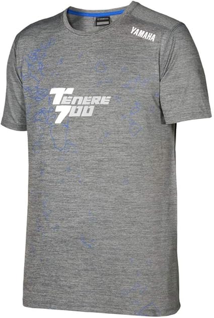 T Shirt Tenere 700 Offizielles Yamaha Kurzarm Entworfen Fur Alle Fahrer Die Leidenschaft Fur Den Ausdruck Haben Xxl Grau Amazon De Auto