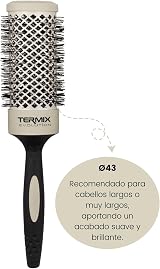 Termix Evolution Soft 43mm Hairbrush for Thin Hair Ionised Bristles B-4045 view 2