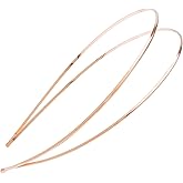 L. Erickson Metal Double Headband - Rose Gold