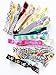 Lucky Girl Ponytail Holders, Grab Bag Set of 20, Soft Elastic Ribbon Knotted Hair Ties