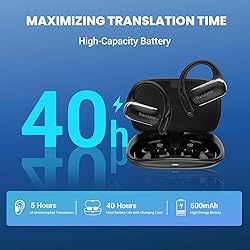 ANFIER Translation Earbuds Real-Time for iPhone