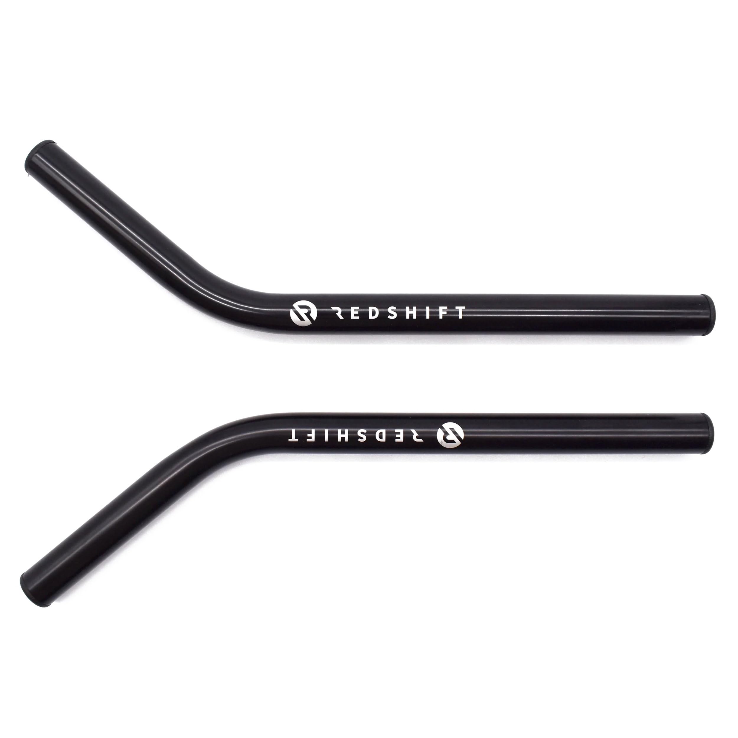 REDSHIFT Bike Aero Bar Extensions for Quick-Release Aerobars, Aluminum 22.2 mm Diameter Extension Tube, L-Bend