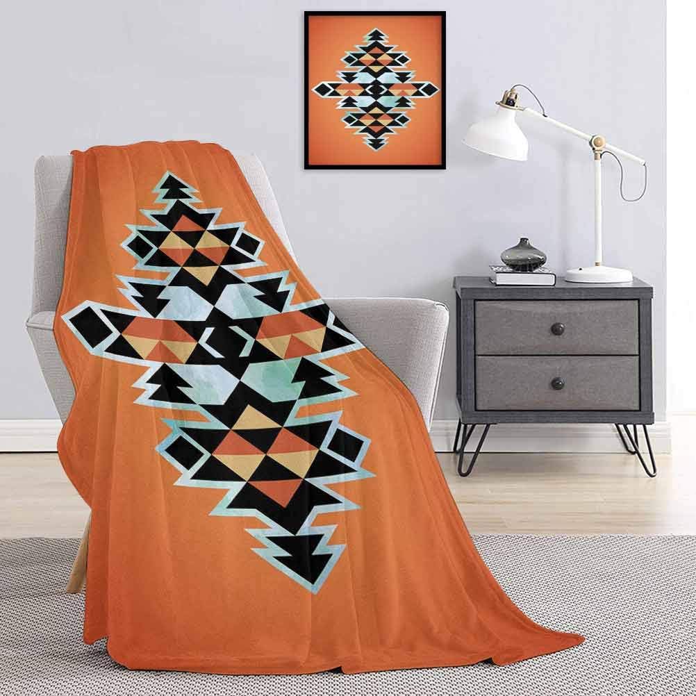 Toopeek Tribal Bedding flannel blanket Tribal Aztec Pattern Abstract