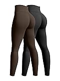 OQQ Women's 2 Piece Yoga Legging Seamless Workout
