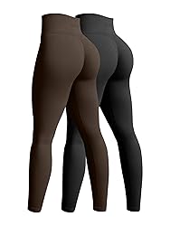 OQQ Women's 2 Piece Yoga Legging Seamless Workout