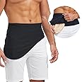 Heagimed Ostomy Belt, Stealth Belt for Ostomy Bag, Adjustable Ostomy Support Belt, Black Ostomy Belts for Men & Woman, Inner Pocket to Hold Ostomy Pouch for Sport & Swimming, Size M (31"-35")