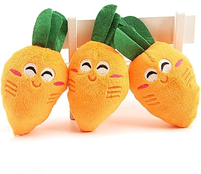 Amazon ペット用品 ニンジン 人参 噛むおもちゃ 犬用おもちゃ 音が出る 玩具 犬 猫 運動不足解消 清潔安全 野菜 耐久性 安全honearny Honearny 音の出るおもちゃ 通販