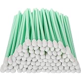 CertBuy 200 Pcs Foam Swab Cleaning Swabs, 6.4 Inch Multi-Purpose Tips for Gun, Painting, Crafts, Electronics, Printer, Camera, Optical Lens