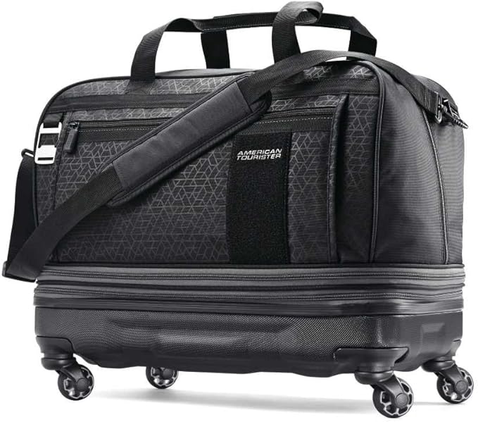 American Tourister Unisex's Pearce Hybrid Expandable Wheeled Duffel