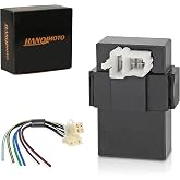 6-Pin DC CDI Box with Connecting Plug for CG125cc 150cc 200cc 250cc | Vertical Engine ATV Quad Go Karts Dirt Bike Scooter