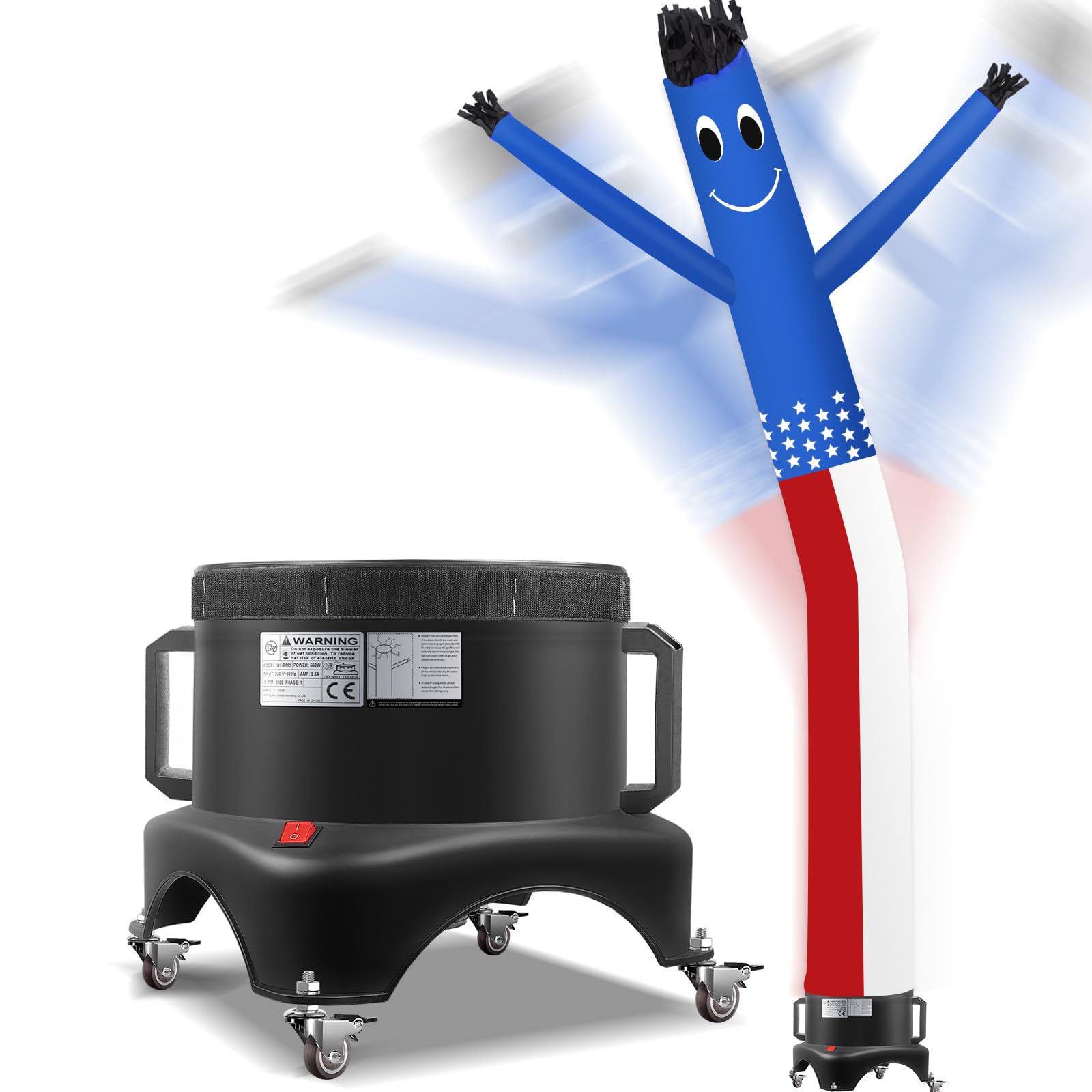 FixOasis 12FT Flag Inflatable Dancing Man with