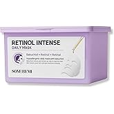 SOME BY MI Retinol Intense Daily Mask - 30 Sheets, 11.8Oz - Mild Korean Retinol Vegan Face Sheet Mask for Glass Skin Routine - Skin Texture, Elasticity and Aging Sign Care - Korean Skin Care