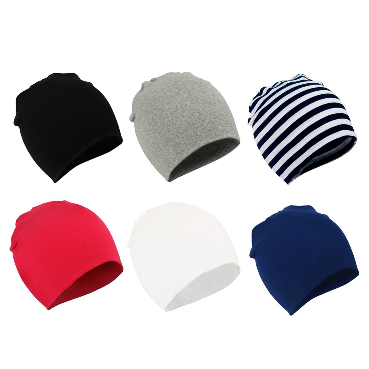Baby Cotton Beanies for Boys Toddler 
