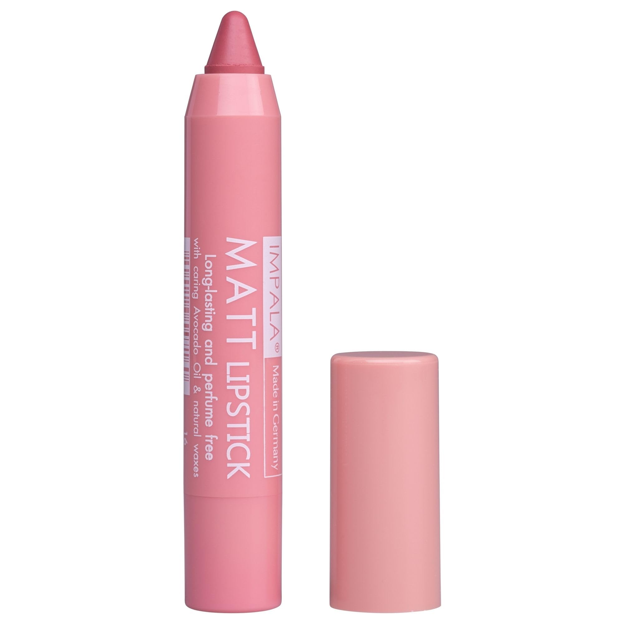 IMPALA | Automatic Matt Pale Blush Lipstick Color No. 16 | Long-Lasting Matte Lipstick | Hydrating Lipstick with High Pigmentation | Creamy Texture with Balm Effect