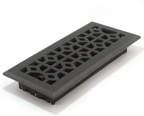 Accord Amfrpwm410 Floor Register With Marquis Design 4 Inch X 10